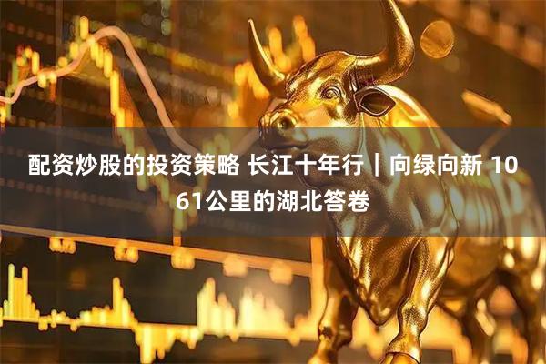 配资炒股的投资策略 长江十年行｜向绿向新 1061公里的湖北答卷